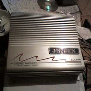 my new amp jensen